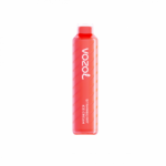 Red Vozol Alien 7 disposable vape with tall rectangular body and glossy finish