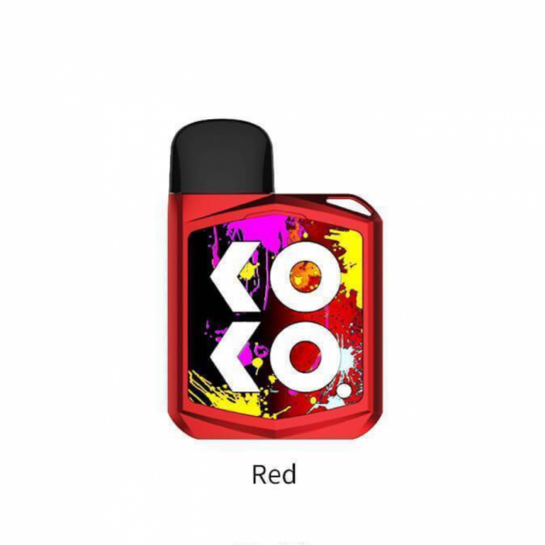 HIVAPE Red Color Caliburn KOKO Prime Kit