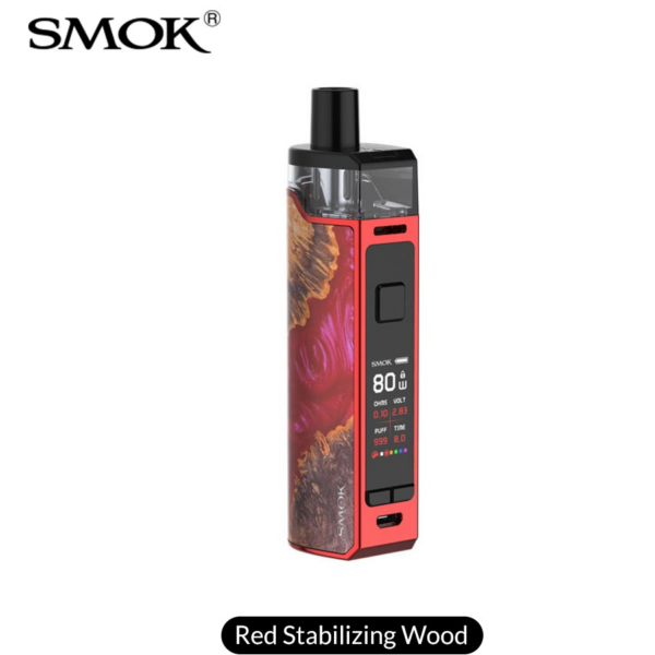 HIVAPE SMOK RPM 80 Pro - Red Stabilizing Wood