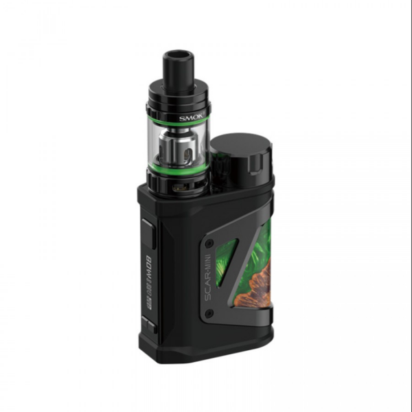 HIVAPE Smok Black and green Scar Mini, 600x600 resolution