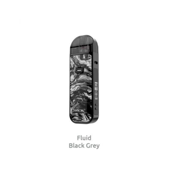 SMOK Nord 5 Pod Kit, 2000mAh, 5ml, fluid black grey color vape