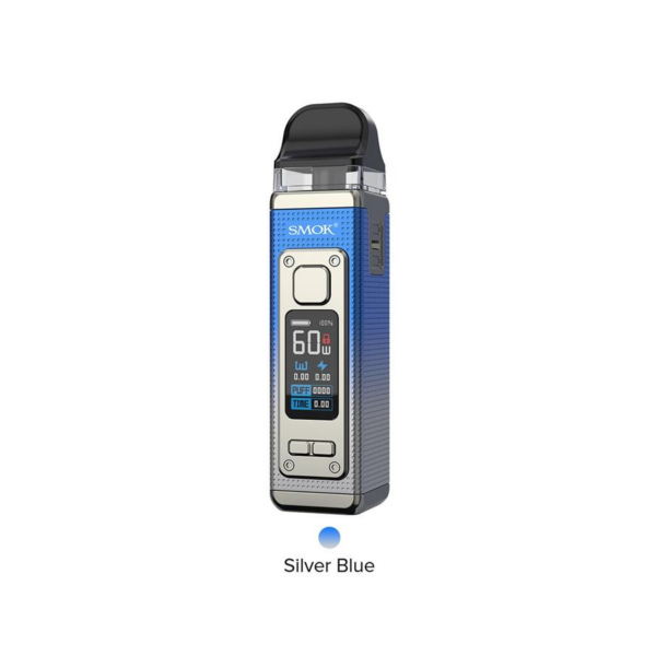 SMOK RPM 4 Kit in Silver Blue color