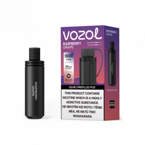 Vozol Gear S 6000 Raspberry Grape Prefilled Pod