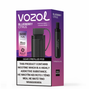 Vozol Gear S 6000 Blueberry Citrus Prefilled Pod