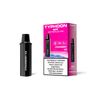 Typhoon Mate 2500 strawberry ice Prefilled Pod
