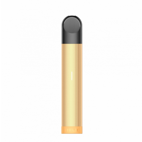 RELX Essential Vape Kit in gold color - 600x600 Resolution