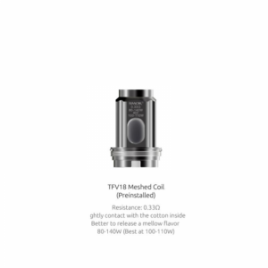 SMOK TFV18 Meshed 0.33ohm Coil packaging, medium image.