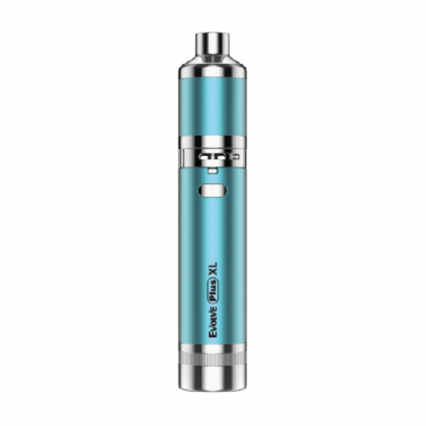 Yocan Evolve Plus XL 2-in-1 Vaporizer in sea blue, 600x600 size.