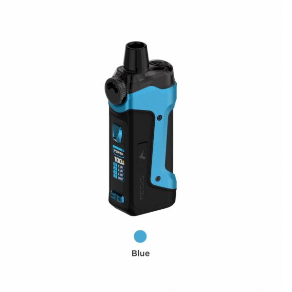 GeekVape Aegis Boost Pro Kit in Almighty Blue, battery not included.
