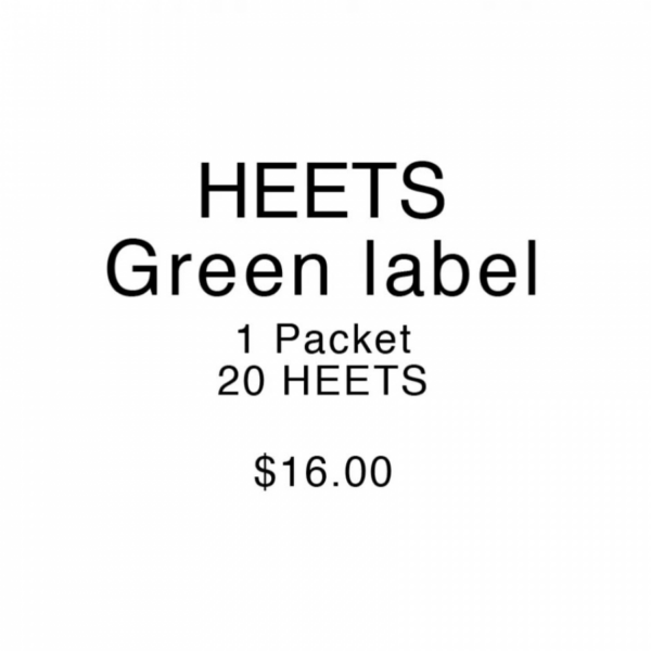 IQOS Heets Green Label Packet with 20 Heets - 600x600 Resolution