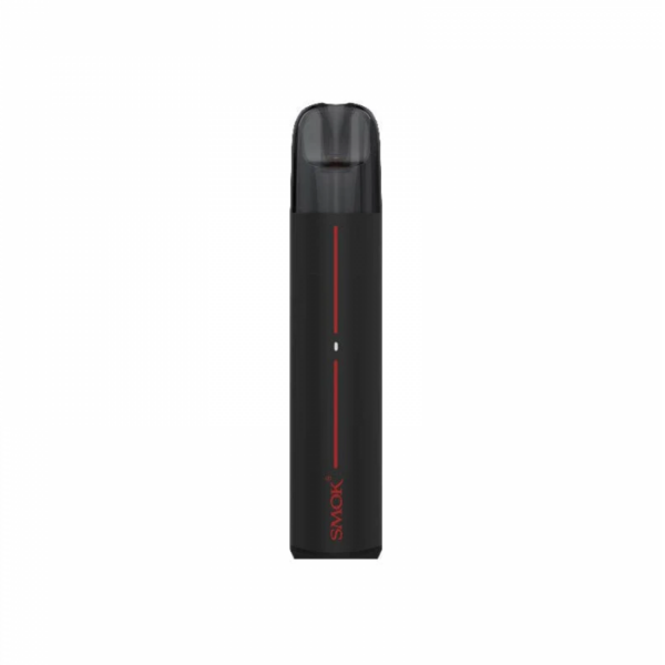 Black SMOK Solus 2 vape kit with a 700mAh battery on a light background.