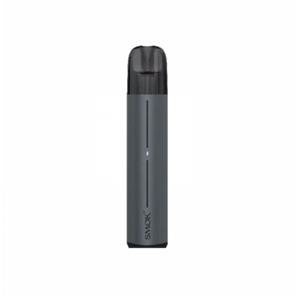 Gray SMOK Solus 2 vape kit with a 700mAh battery on a light background.