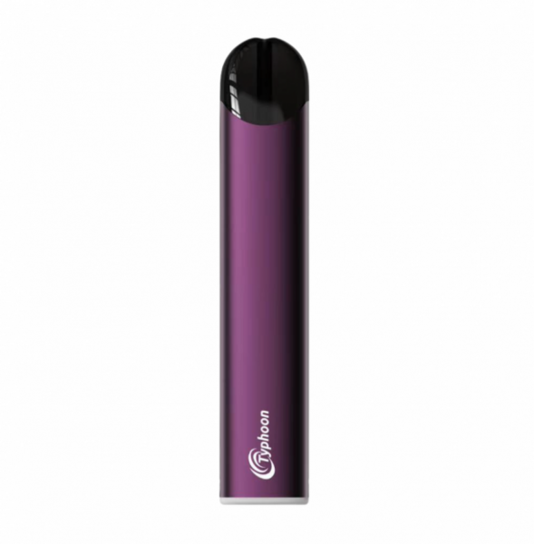 HIVAPE Typhoon S vape device in purple, 290mAh battery, cable not included - 300x300 image.