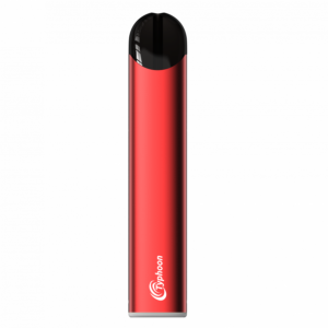 HIVAPE Typhoon S red vaping device, 290mAh, without Type-C cable - 300x300 image.