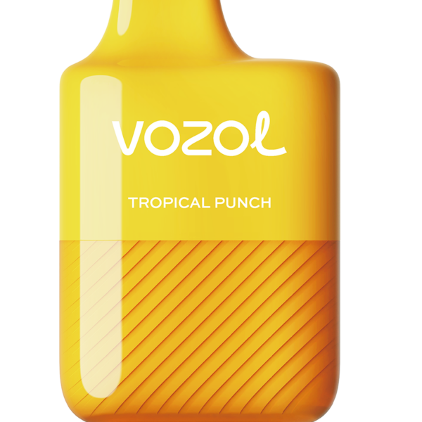 VOZOL Alien disposable vape with Tropical Punch flavor, 600x600 size.