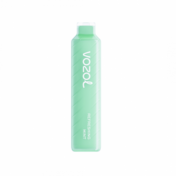 VOZOL Alien 7 disposable vape with Refreshing Mint flavor, 600x600 size.