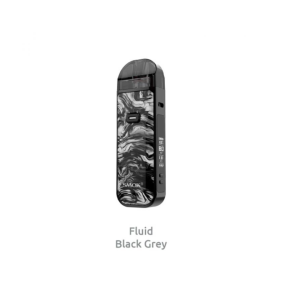 SMOK Nord 5 Pod Kit, 2000mAh, 5ml, fluid black grey color vape