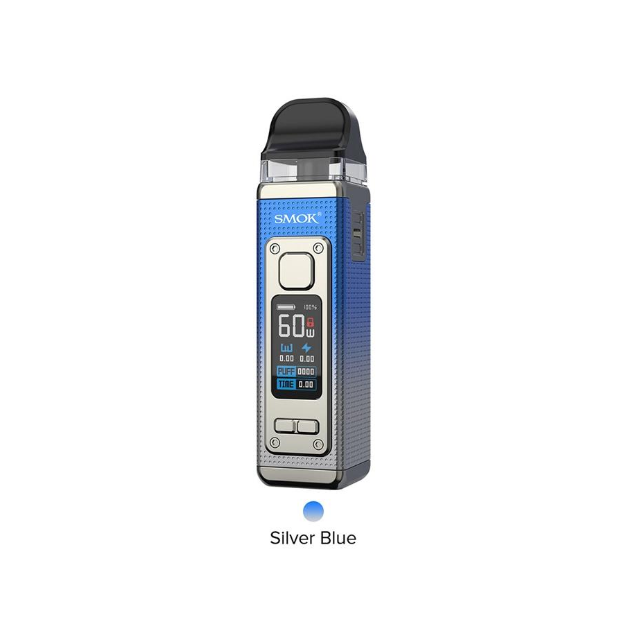 SMOK RPM 4 Kit in Silver Blue color