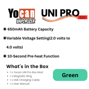 Yocan Uni Pro Box Mod CBD Battery
